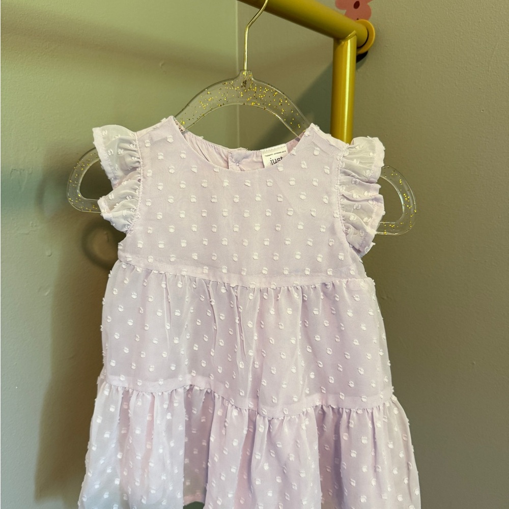 Adorable Lavender Baby Dress